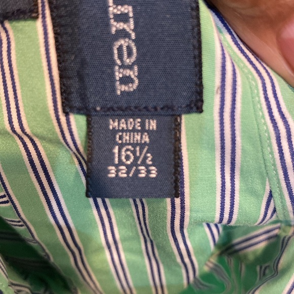 Ralph Lauren size 16.5/32-33 Shirt good condition - Picture 5 of 5